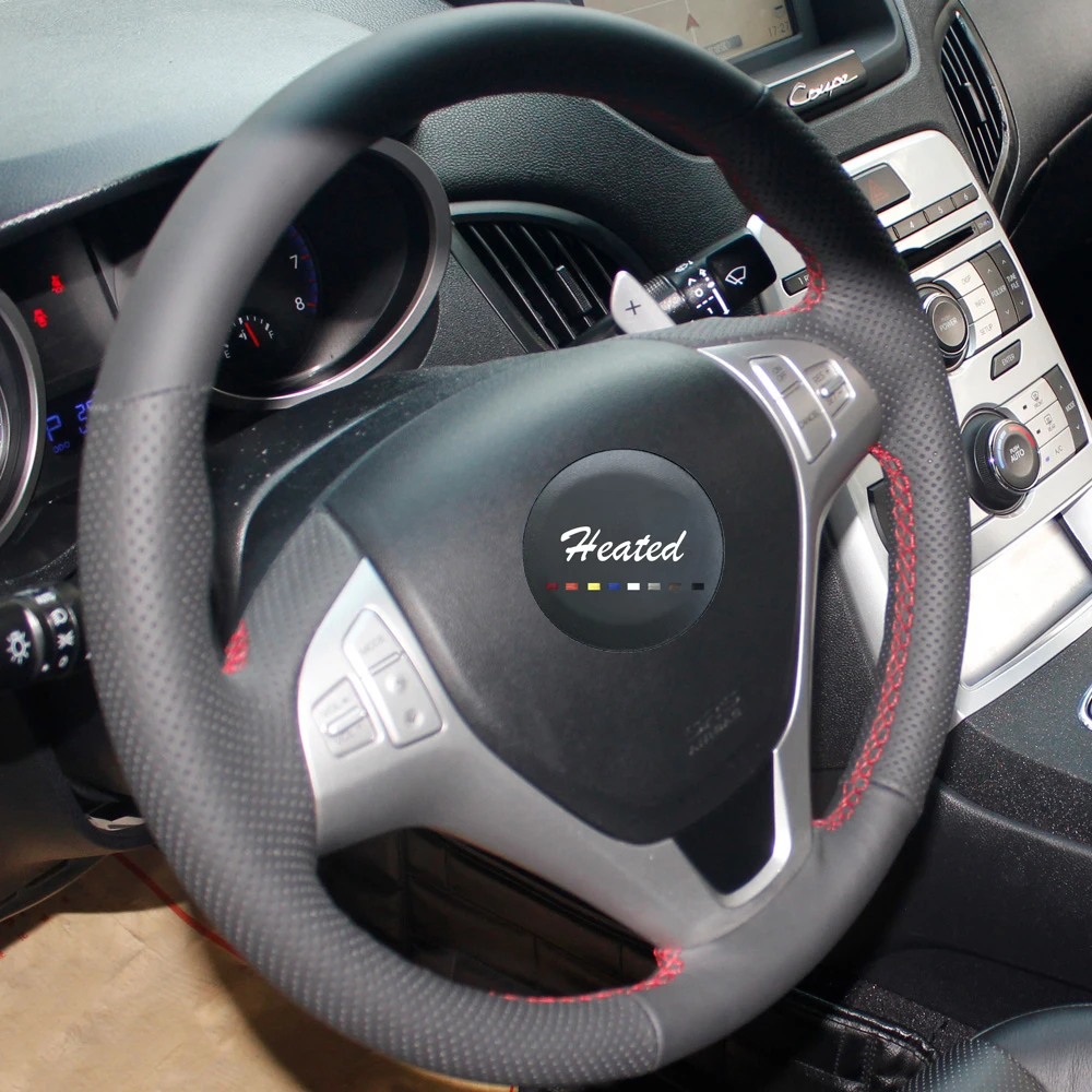 Кожа из микрофибры для Hyundai Rohens Coupe 2009 braid на руль|on the steering wheel|leather for wheelsteering leather |