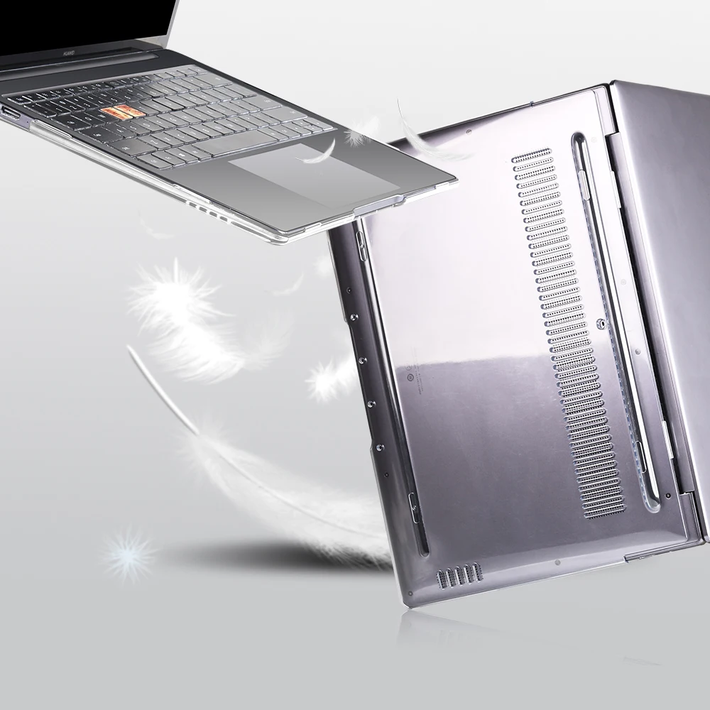 Чехол для ноутбука Huawei Matebook 13 дюймов прозрачный пластиковый защитный жесткий