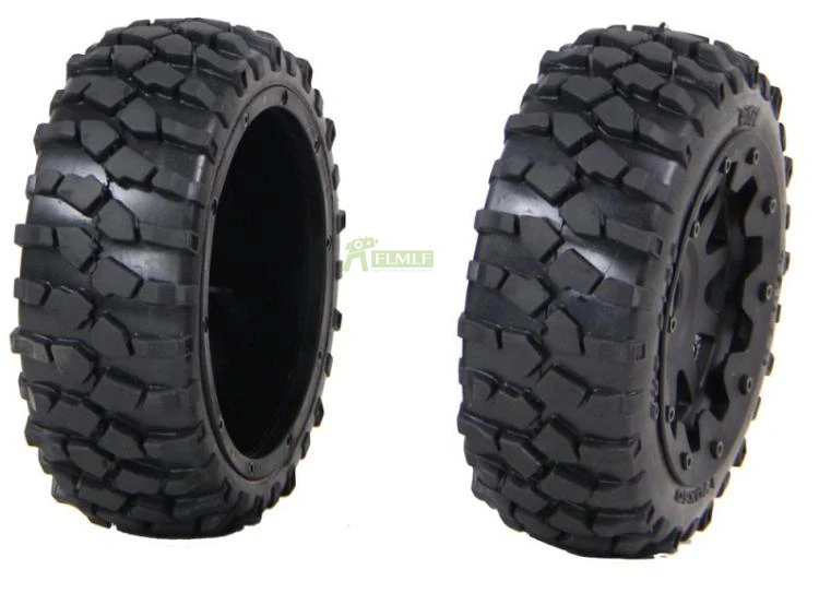 Передние или задние гравийные колеса в сборе для 1/5 HPI ROFUN BAHA KM ROVAN BAJA 5B SS детали