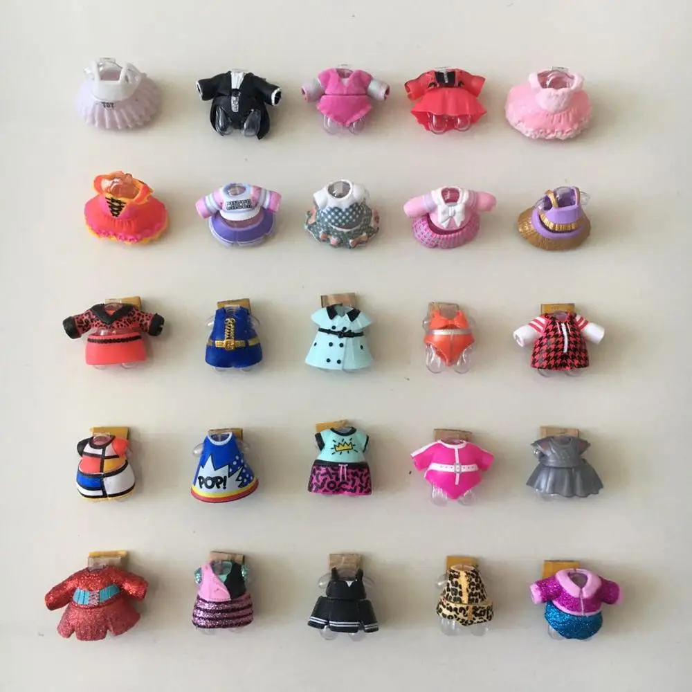 LOLs 1 шт. кукла старшего возраста + одежда обувь стекло бутылка аксессуары для