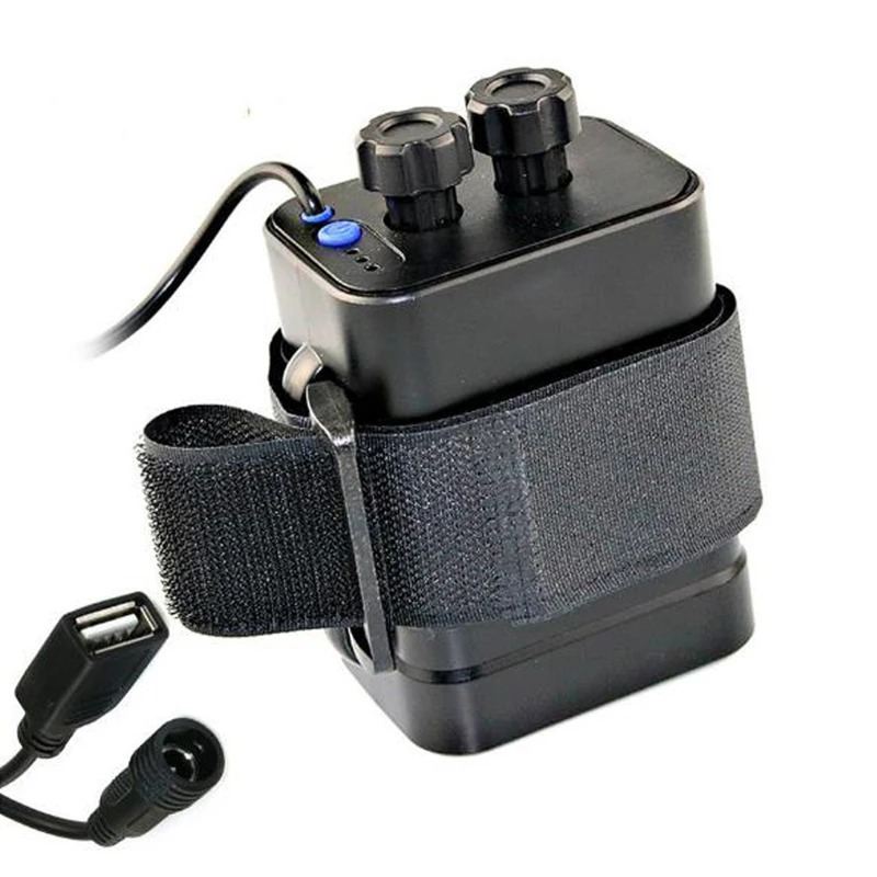 18650 Battery Box Waterproof DIY Case 6x18650 Storage Holder 5V USB / 12V DC for Bike Light Smartphones |