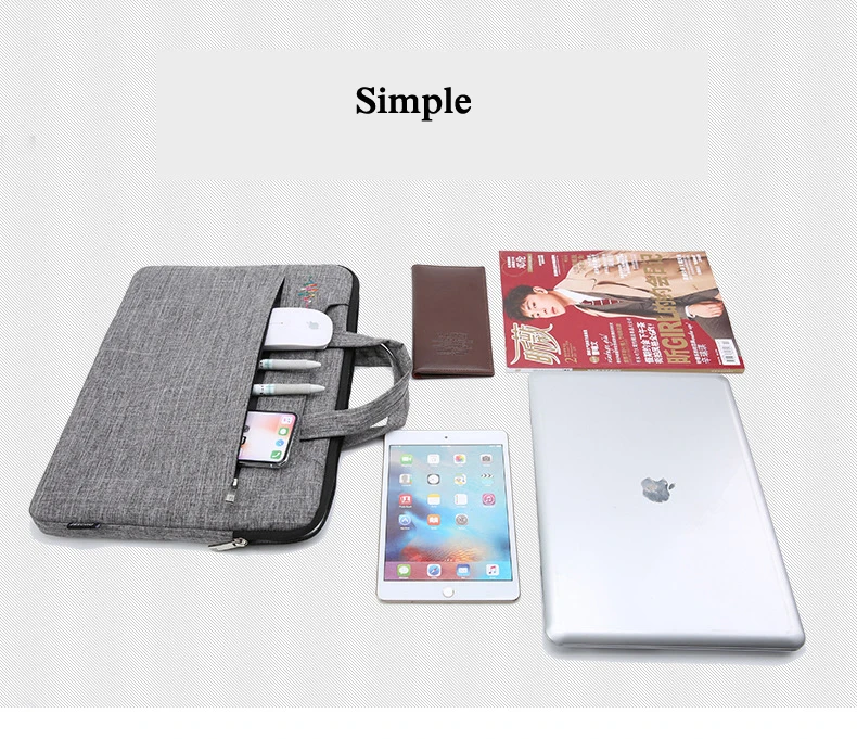 laptop bag shoulder bag notebook sleeve case for macbook air 13 3 14 15 6 inch briefcase for dell hp lenovo asus acer cover bags free global shipping