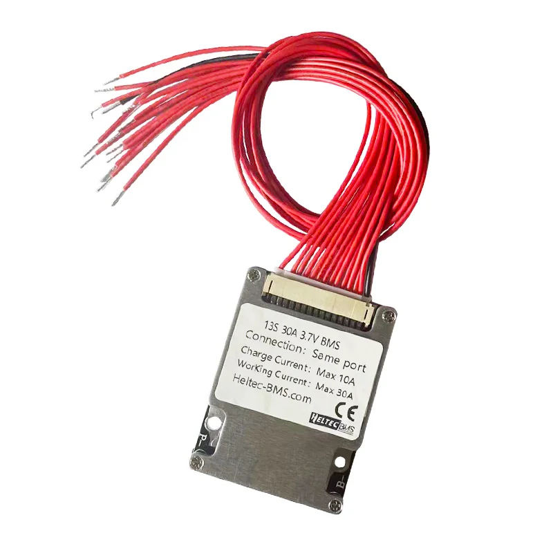 Балансировочная плата Heltec 20A 30A 48V BMS 24V 6S 7S 8S 11S 12S 13S 14S для электрического