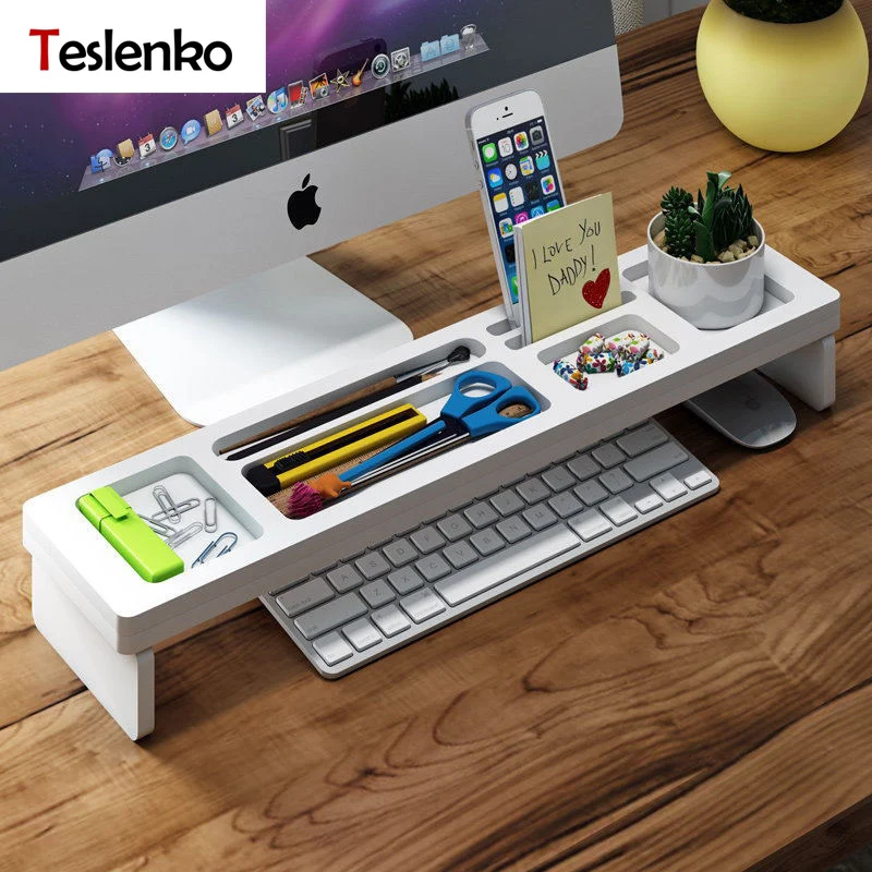 Деревянный Настольный органайзер Офисная ручка канцелярские принадлежности для