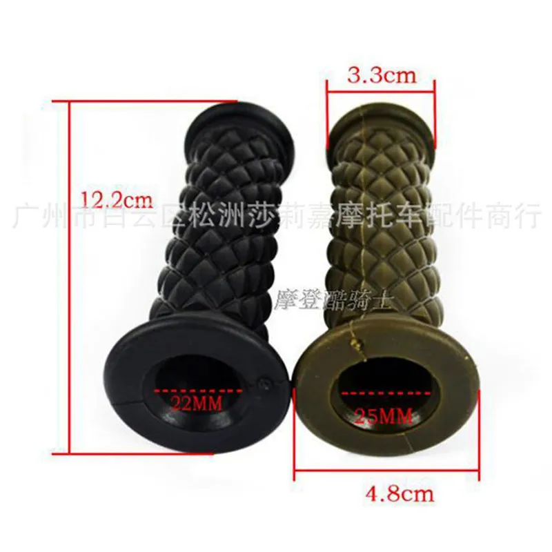 Ретро moto grip классические детали для скутера винтажные 7/8 &quot22 мм мотоциклетные