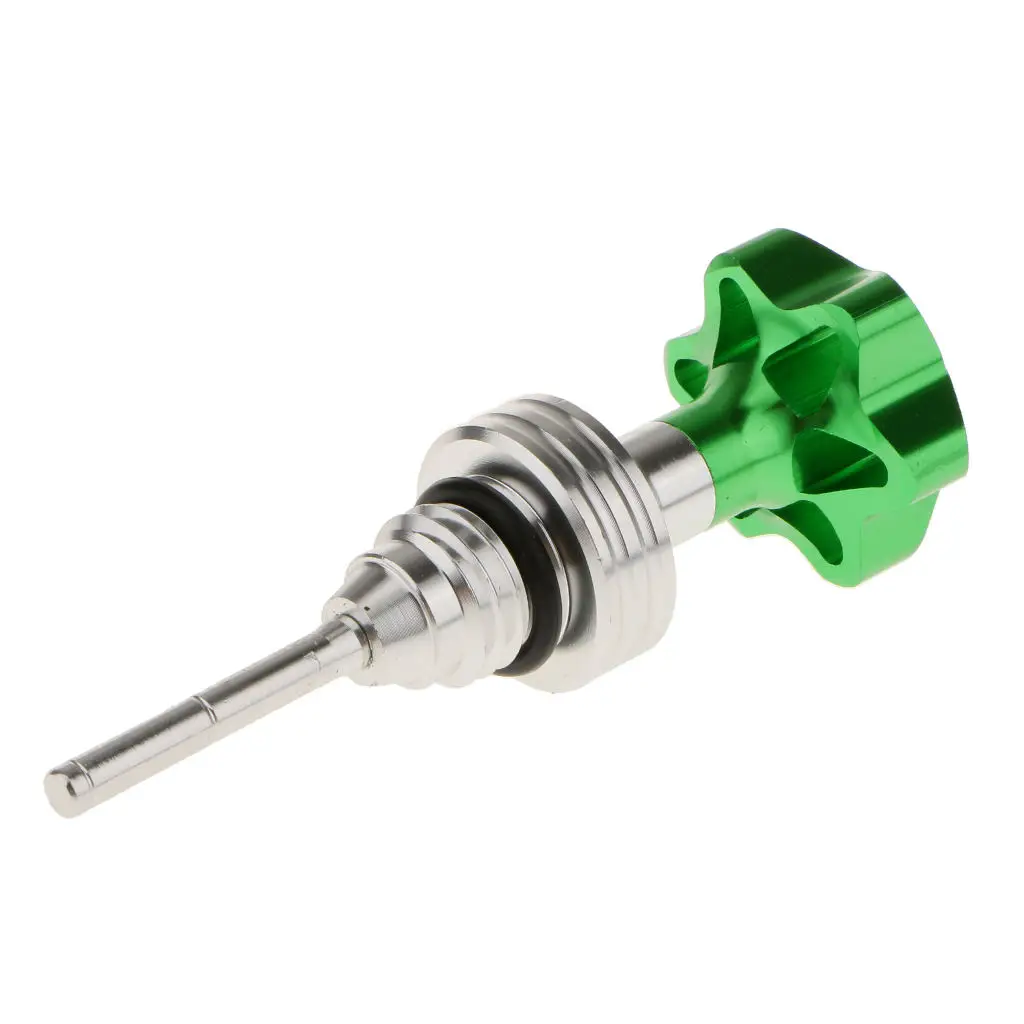 Engine Oil Dip Stick for Lifan YX Taotao 125CC Pit Bike ATV - Green