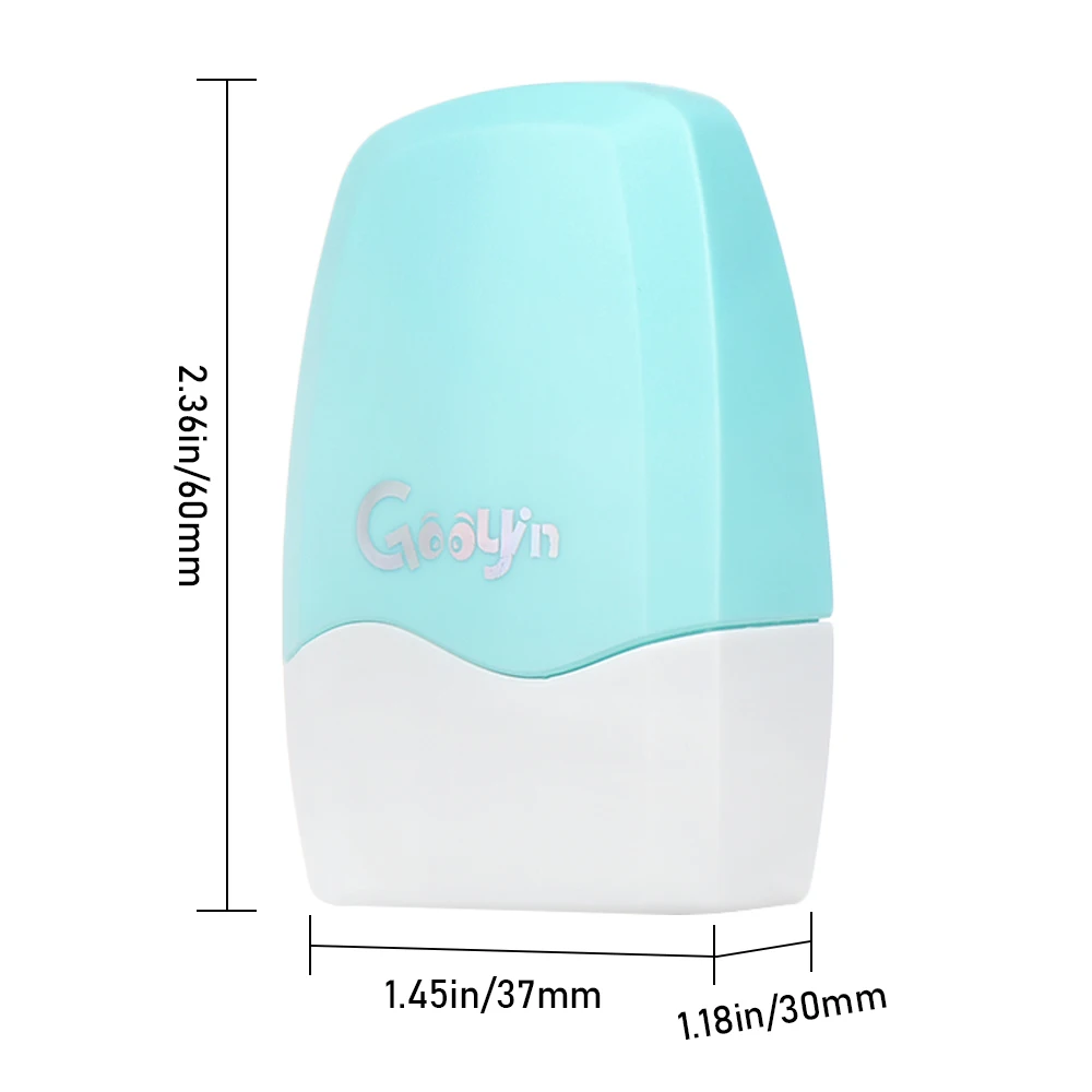 

1PC Roller Stamp Messy Code Security Stamp Roller Portable Self-Inking Identity Theft Protection Roller Stamp Mini Portable