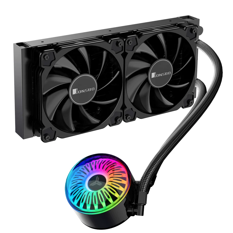 

Jonsbo JELLYFISH 240 CPU Water Cooler(14 water channels / Shenguang synchronization / 12CM temperature control fan)