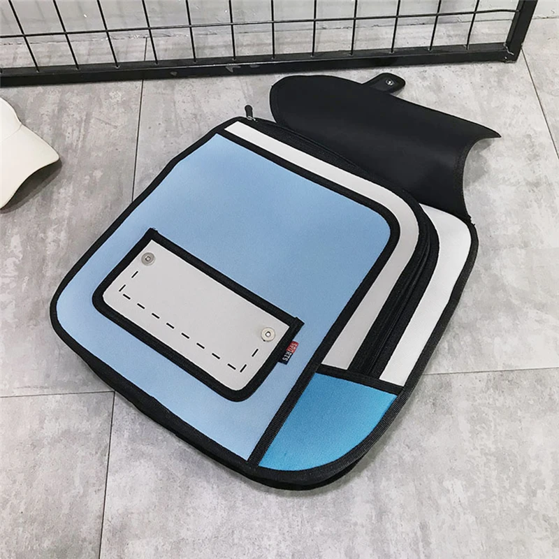 WEIXIER Женская 2D рюкзак с рисунком 3D школьная сумка в стиле прыжков для девочек