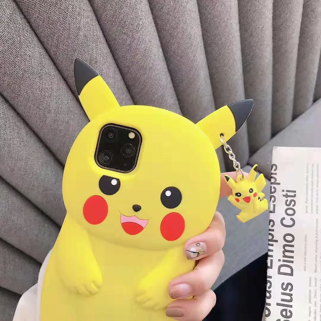 Новый чехол Pokemon для IPhone 11/X/Xs/xs Max/xr/6/6s/6plus/6splus/7/ 8/se2/7plus/8plus/11pro/11pro Max силиконовый