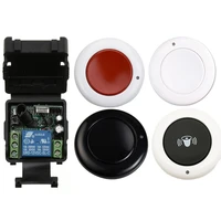 universal mini dc 12v 24v 10a relay 1ch 1 ch wireless remote control switch receiver and rf roundness transmitter315 433 mhz