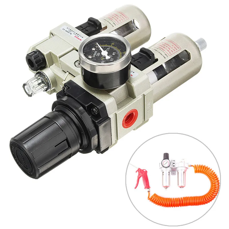 

Автомобильная система подачи топлива, масляно-Водный сепаратор, разъем 3/8, AC3010-03 1 МПа, обработка источника воздуха, SMC-элемент пневматически...