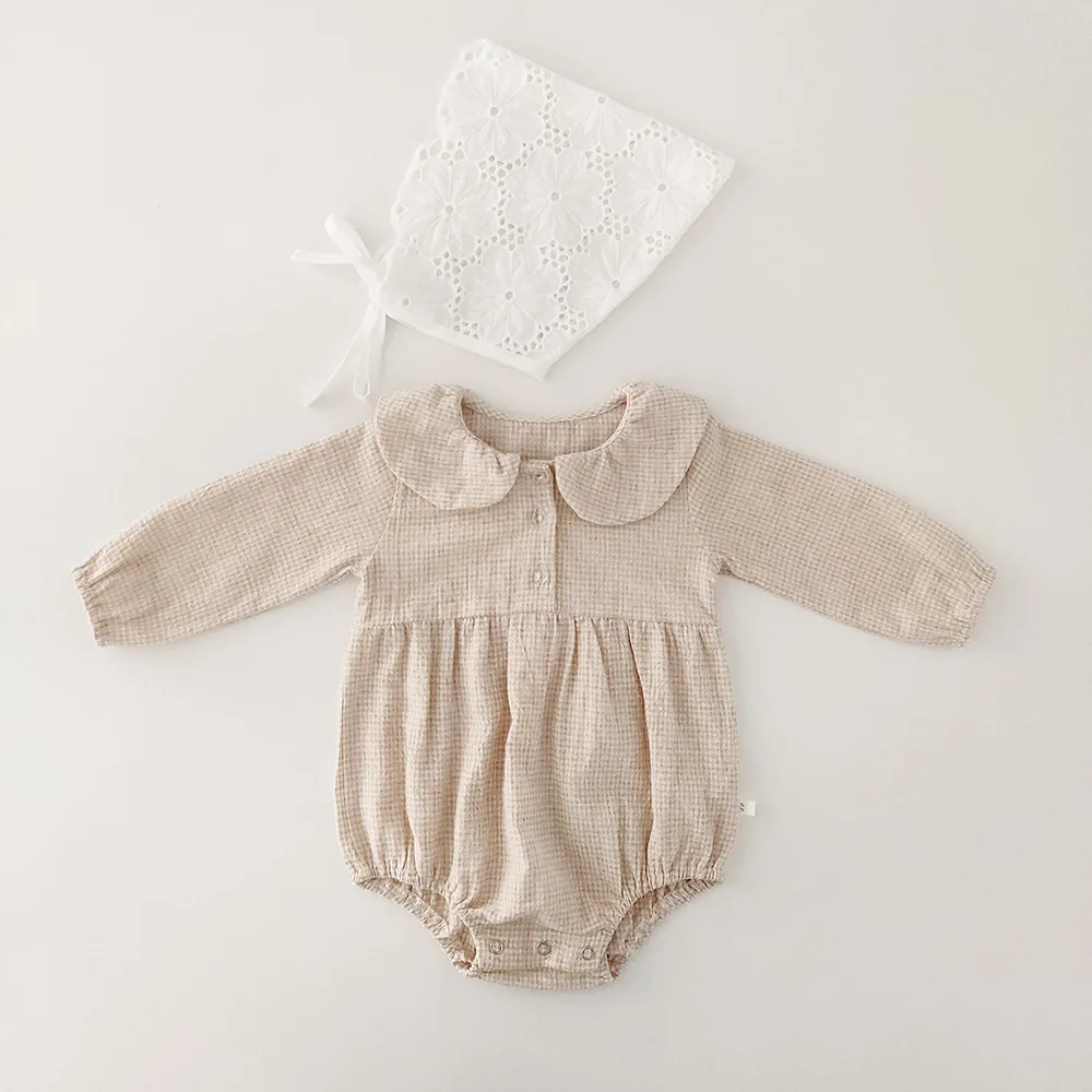 Комбинезоны для новорожденных весна 2020 детская одежда комбинезон девочек с