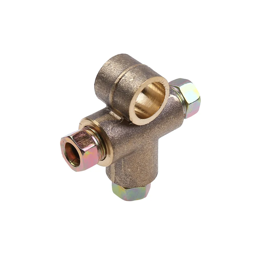 Тройник 3 ходовой т тройник с мя штырьками Nu ts короткий метрический м 10 3/16 дюйма