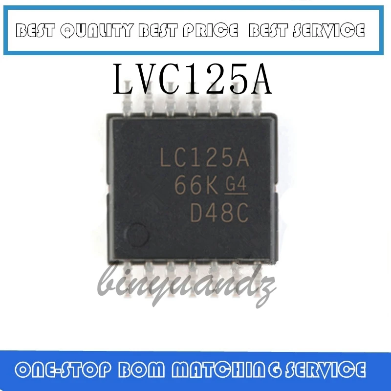 

10PCS LVC125 LVC125A TSSOP-14