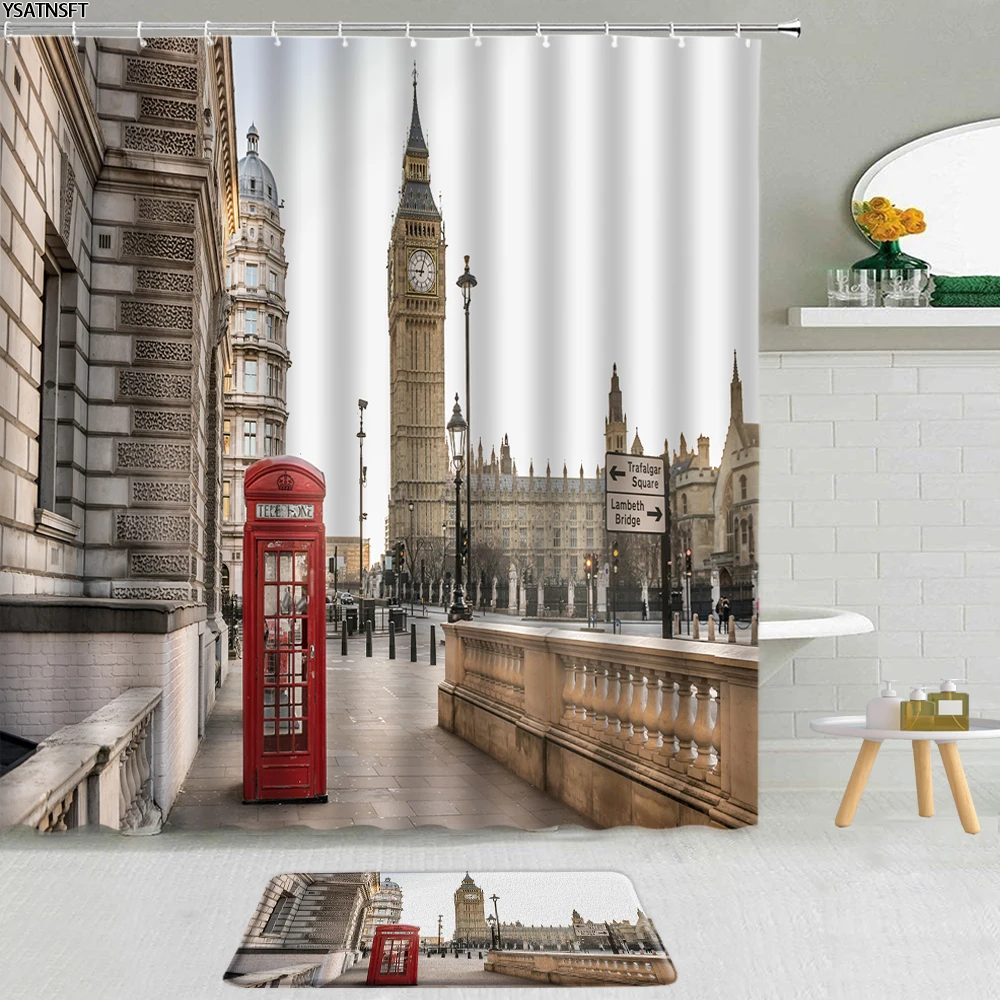 2 шт. противоскользящие занавески для ванной комнаты | Дом и сад