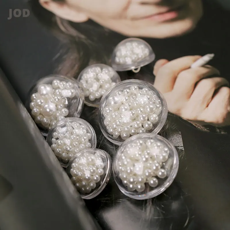 пуговицы для рукоделия Botones прозрачная жемчужная пуговица женщин одежда Женское