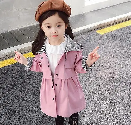 Ветровка для девочек Новинка весна-осень 2019 корейский вариант Детская осенняя