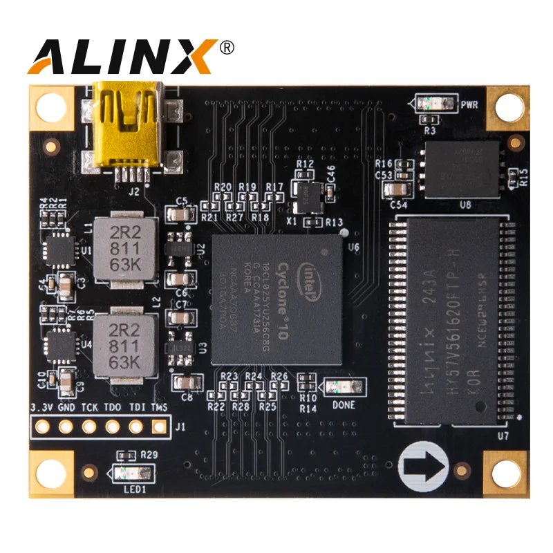 ALINX SoM AC1006 AC1016 : ALTERA CYCLONE10 10CL006 10CL016 FPGA система коммерческого класса на модуле |