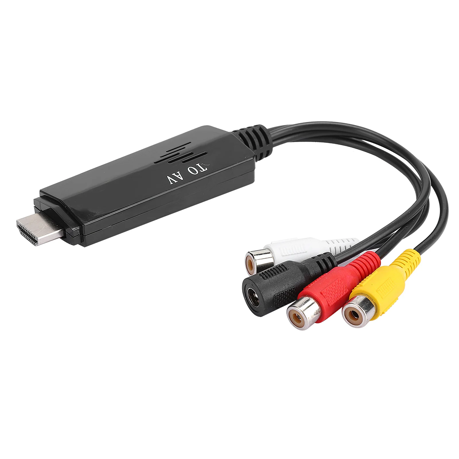 

Multimedia Interface to RCA Adapter Video Converter for TV Video High-Definition Multimedia Interface to AV Converter 1080P