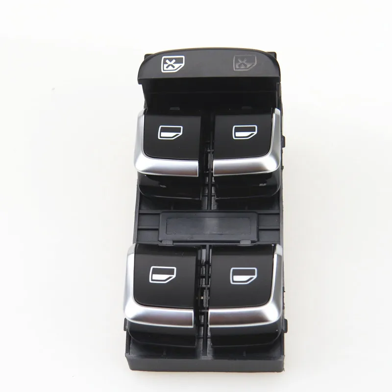 AZQFZ хромированная электрическая Боковая кнопка управления главным окном Новинка