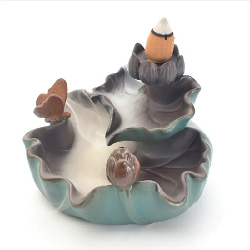 Курильница Backflow в виде водопада керамическая курильница арабском стиле Будды с