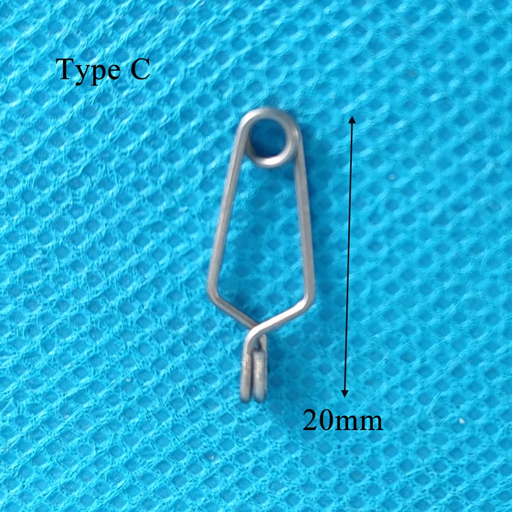 

10 шт. Профессиональный эксперимент с животными лягушка сердце клипса эксперимент для стимуляции проволока из нержавеющей стали лабораторные принадлежности