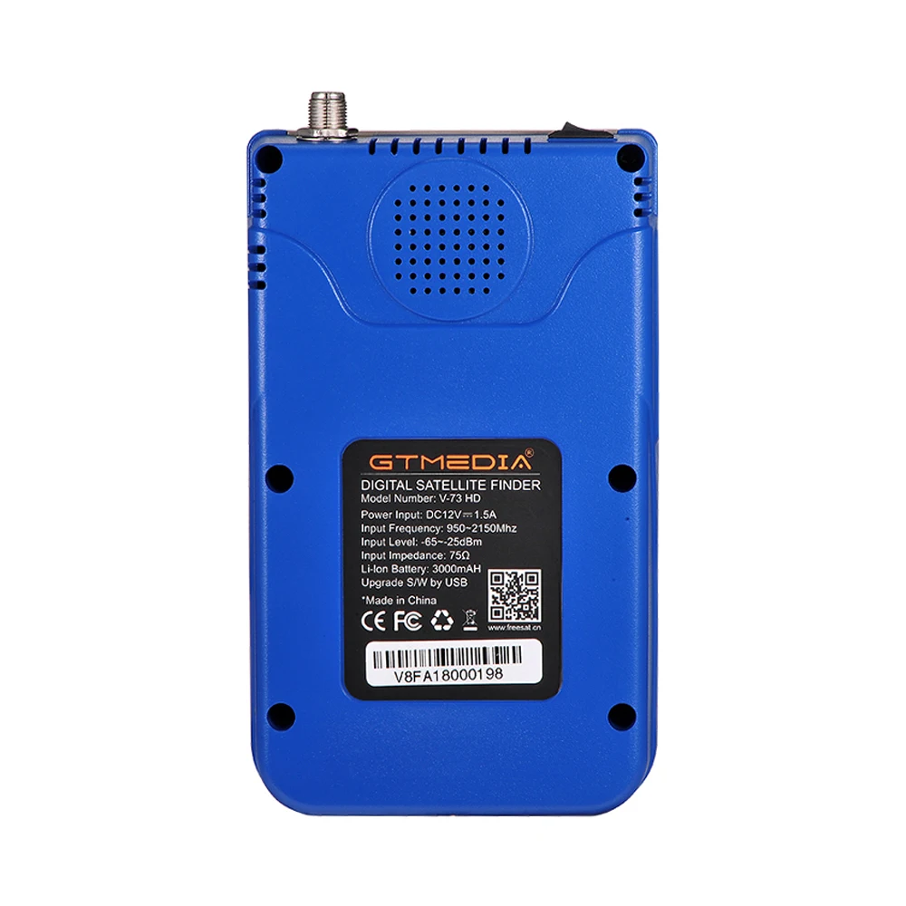 GTMEDIA V8 искатель метр SatFinder цифровой спутниковый искатель DVB S/S2/S2X HD ТВ приемник сигнала спутниковый декодер