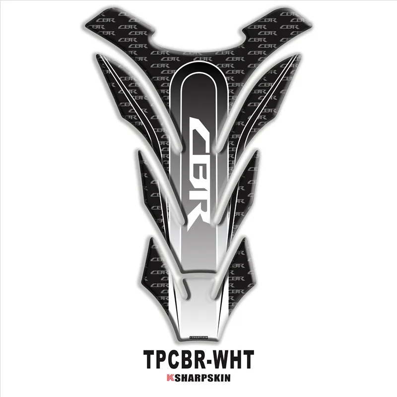 3D углерода взгляд защитная накладка на бак мотоцикла стикеры наклейки чехол для