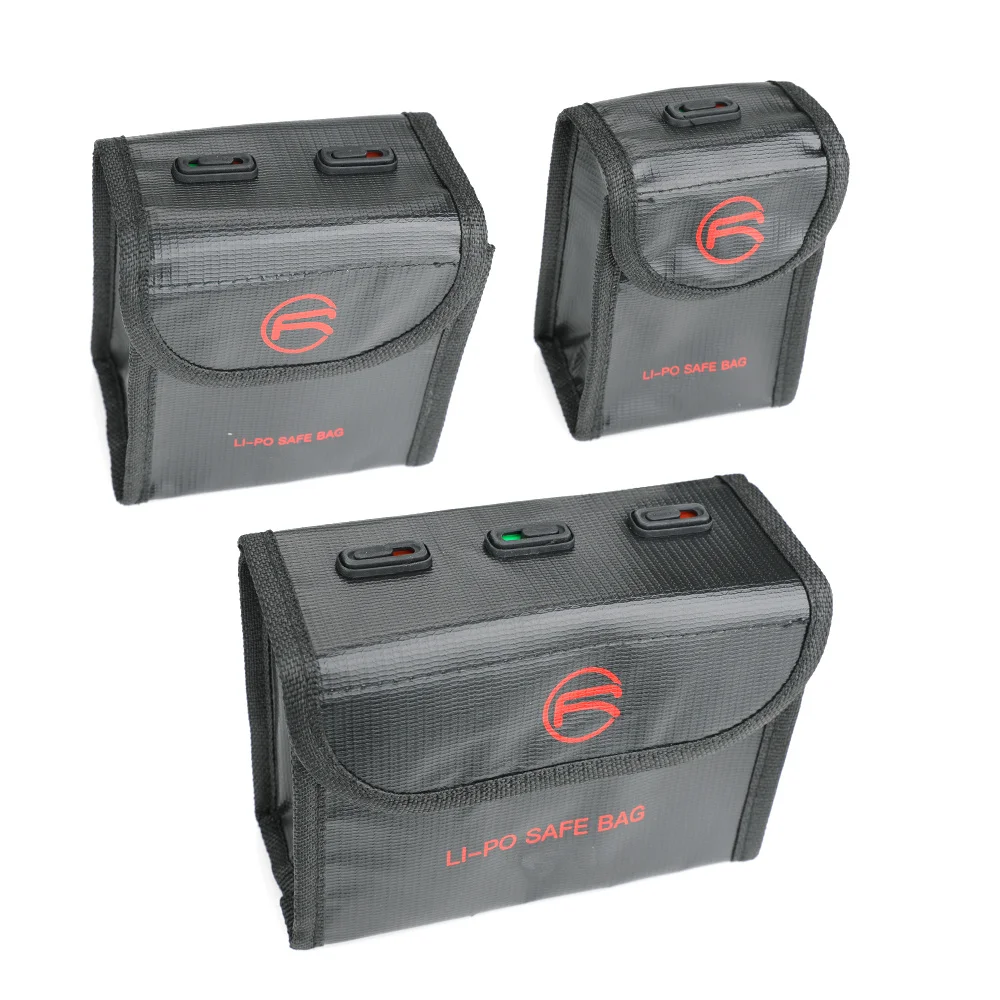 Модернизированная Взрывозащищенная защитная сумка для хранения аккумуляторов