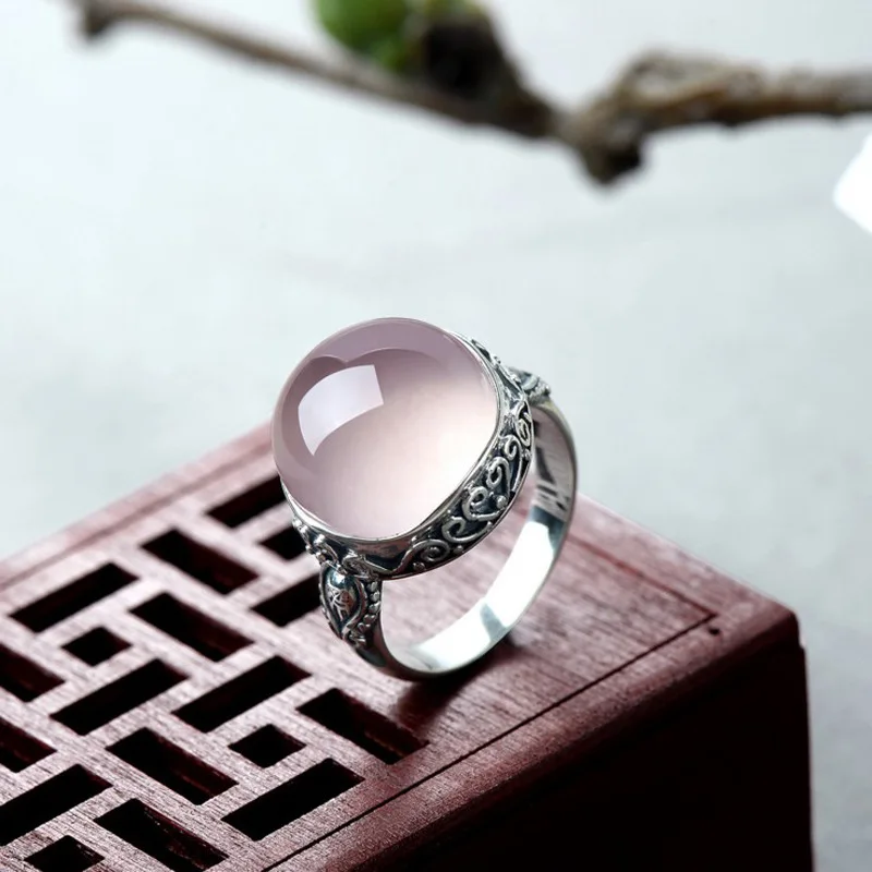 Женское Винтажное кольцо с лунным камнем | Украшения и аксессуары