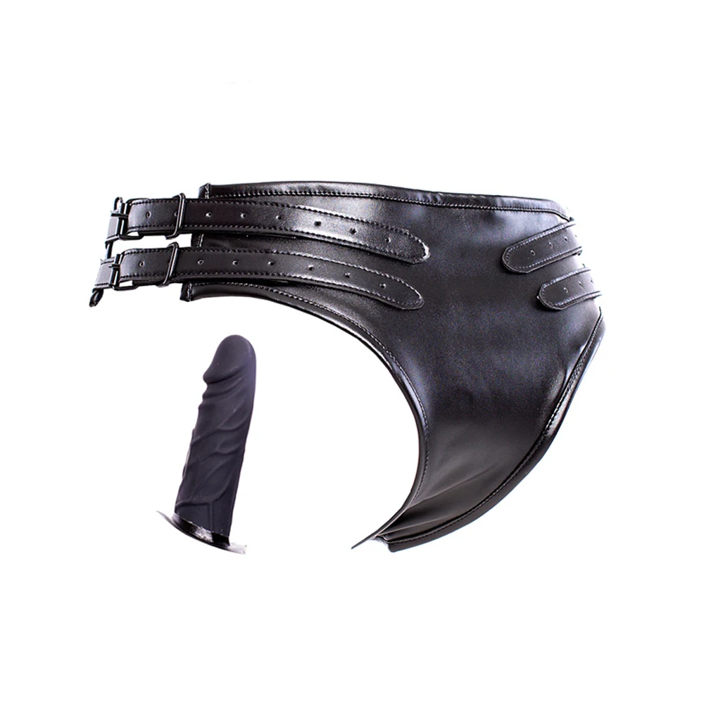 Силиконовая Анальная пробка пенис Анальный кожаное Целомудрие пояс устройство
