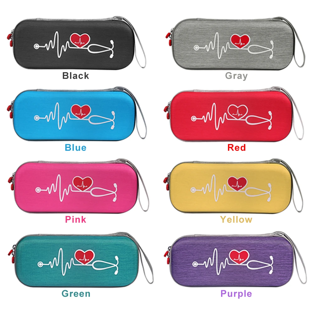 2020 портативный стетоскоп Жесткий EVA чехол для переноски 3M Littmann Classic III / MDF ADC Omron и