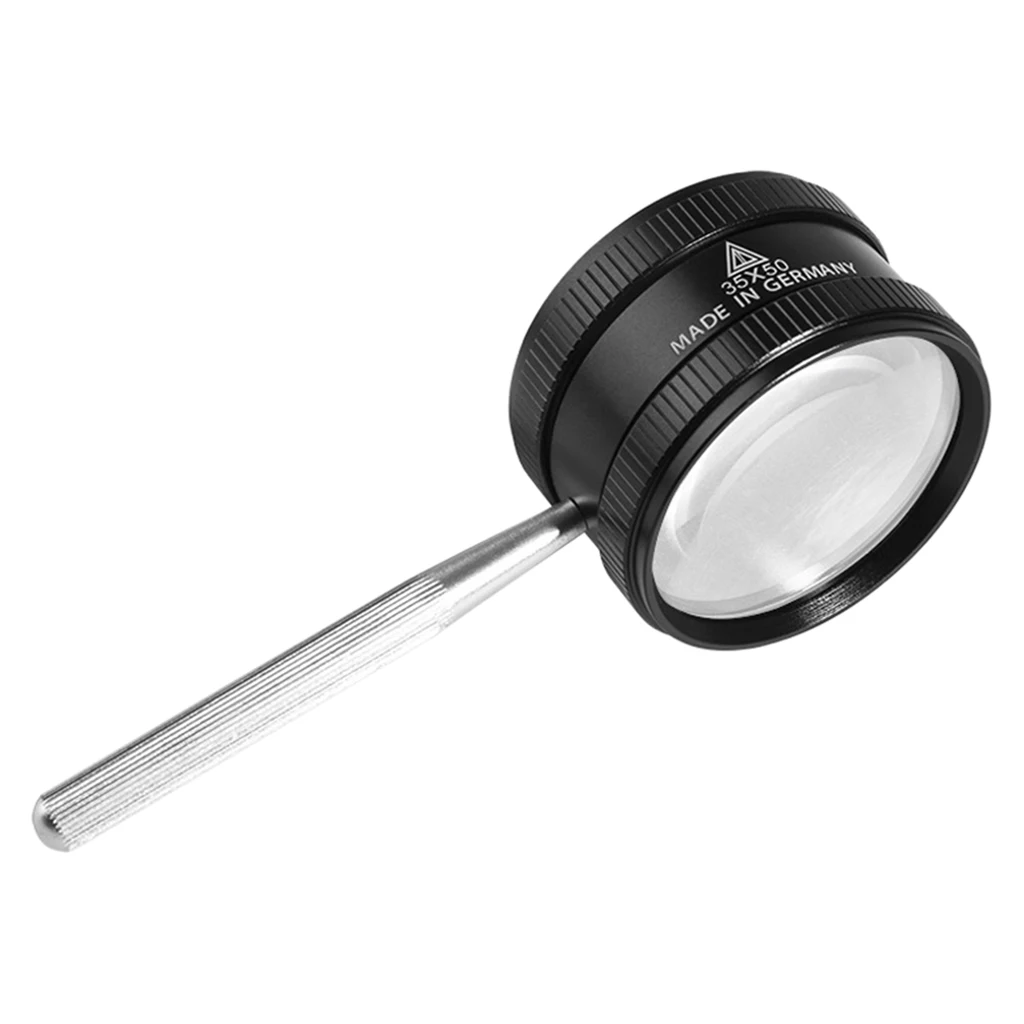 

35X Handheld Magnifier Reading Magnifying Glass for Inspection, , Maps