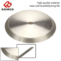 125mm hypotenuse electroplated diamond grinding wheel 45%c2%b0 cup grinder disc tungsten steel milling cutter polishing rotating tool