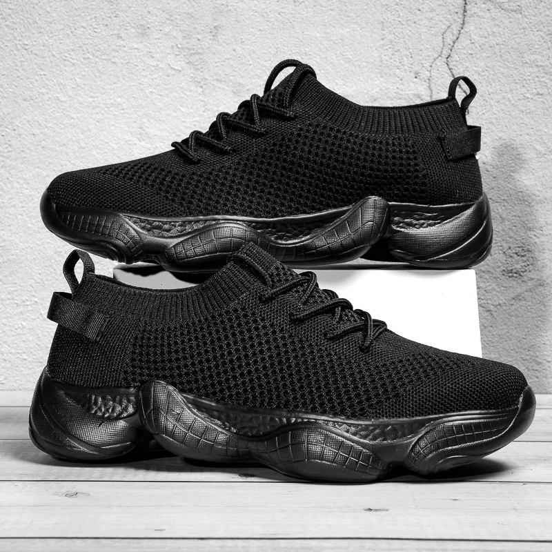 

Light Sneakers Women Breathable Mesh Vulcanized Shoes Platform Chunky Ladies Trainer Lace Up Spring Female Flat Tennis Plus Size