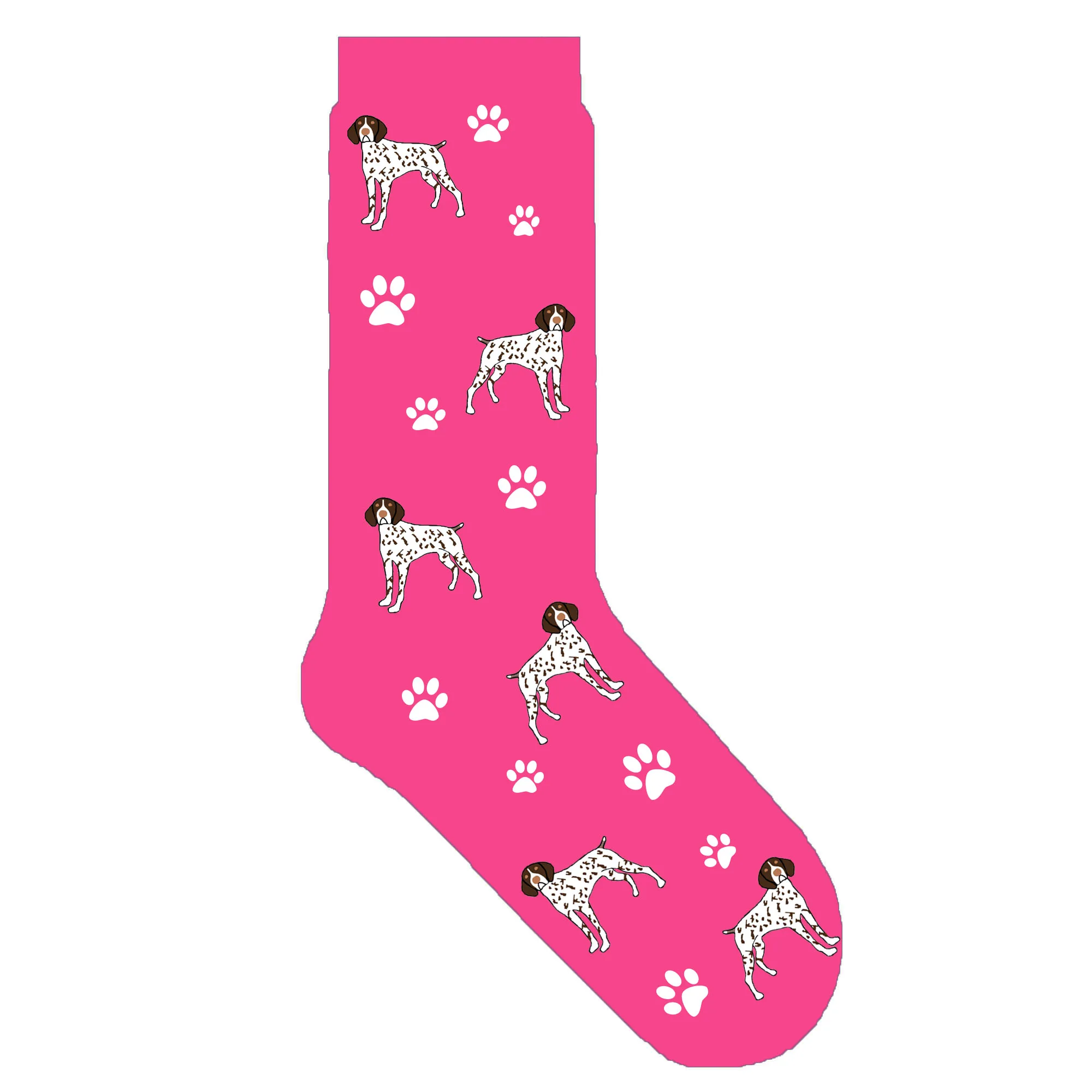 Pointer Dog gift Немецкий немецкий курцхаар, подарок для собаки, новинка, забавные носки для команды, подарок с домашним любимцем, милая собачка, мама, родитель,, 50 пар, унисекс - Цвет: Pointer Dog gift