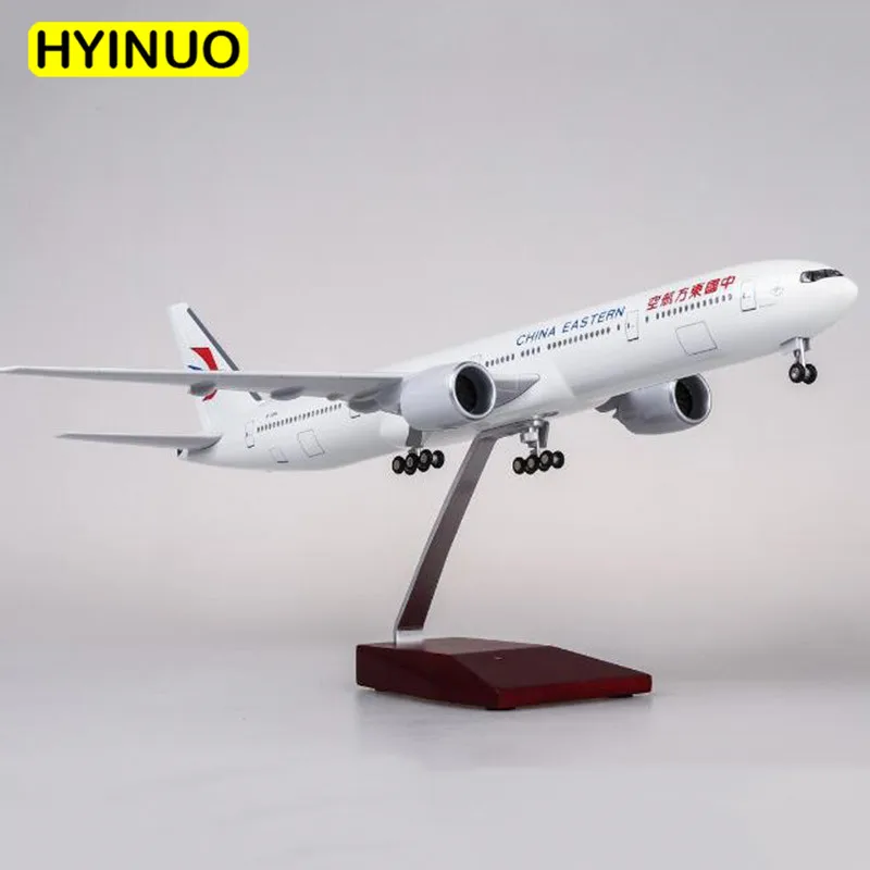 

47CM 1/157 Boeing B777 Dreamliner Aircraft Air China Eastern Airlines Model W Light and Wheel Diecast Plastic Resin Plane toys