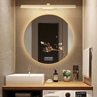 smart bath mirrors light mirror wall vanity makeup circle bath mirrors bluetooth led wall hanging espejo bathroom fixture bi50bm