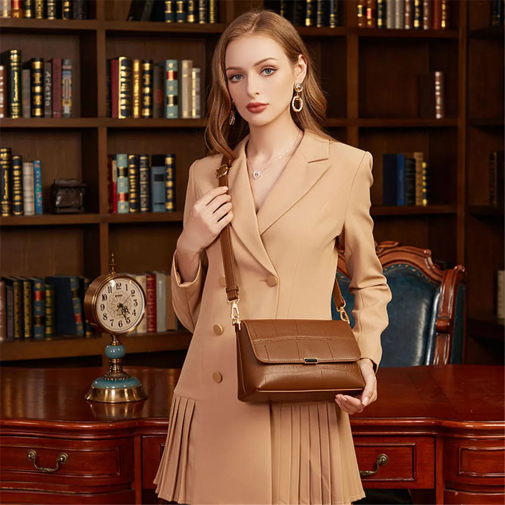 

Модная дизайнерская женская сумка через плечо с каменной текстурой, новинка 2021, женские сумки-мессенджеры, высококачественный Женский коше...