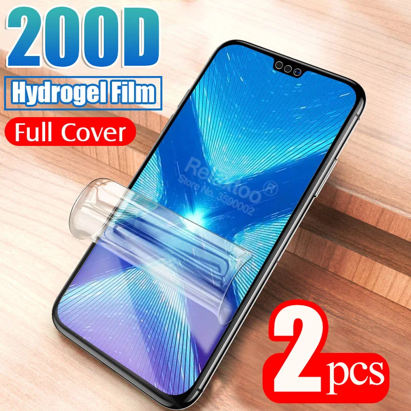 Гидрогелевая защитная пленка 200D для huawei honor 8x Защитная экрана на honer 8s 8c 8a pro 8 x a s