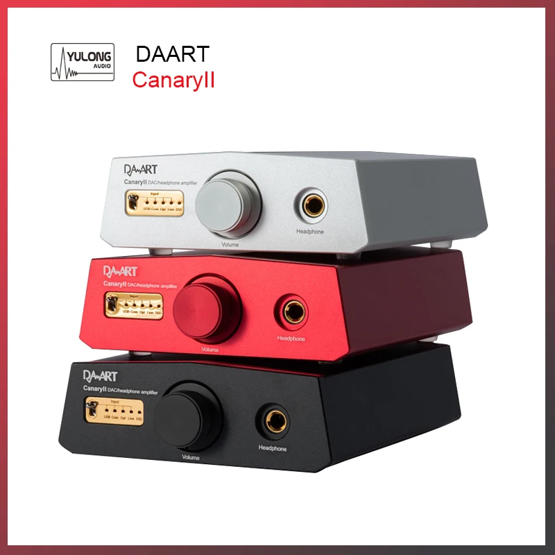 Yulong DAART CanaryII ESS9038Q2M встроенный DSD512 PCM768KHz Hifi аудио все в одном DAC декодирование