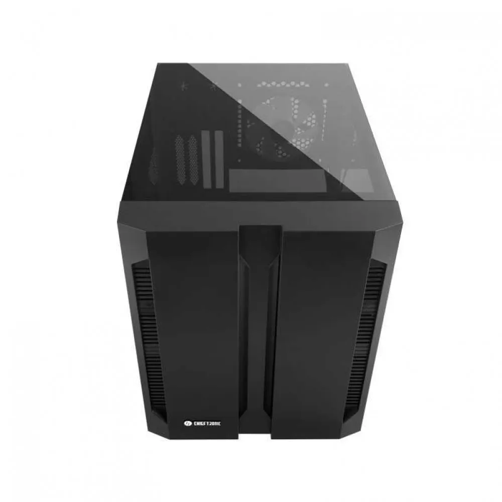 Корпус Chieftec Chieftronic Gaming case w/1x RGB fan controller side Glass door. mATX. GM-01B-OP | Компьютеры и офис