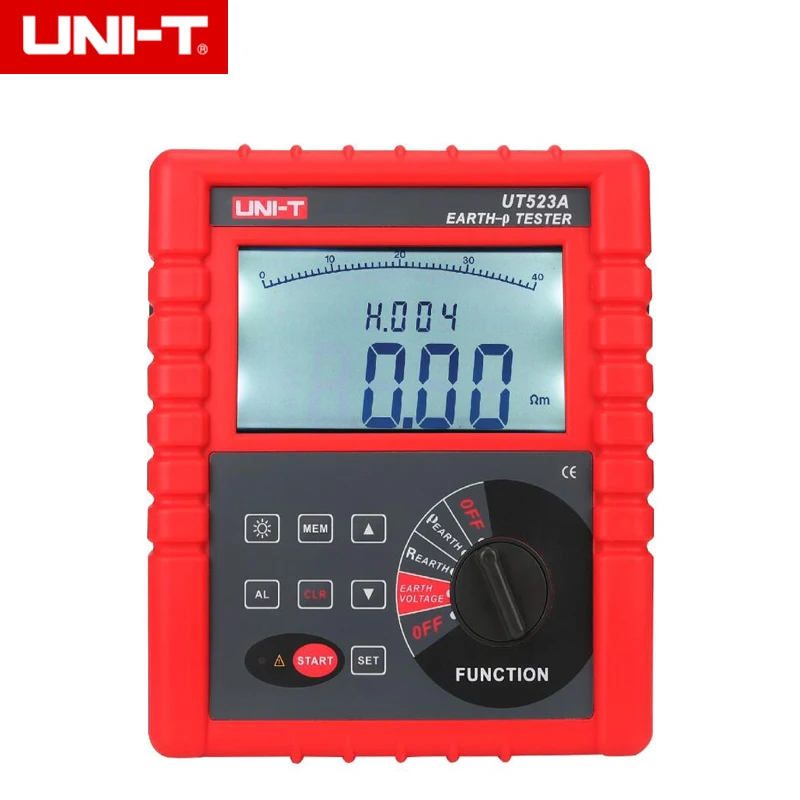 UNI-T UT523A Измеритель сопротивления заземления, измеритель сопротивления почвы RS232