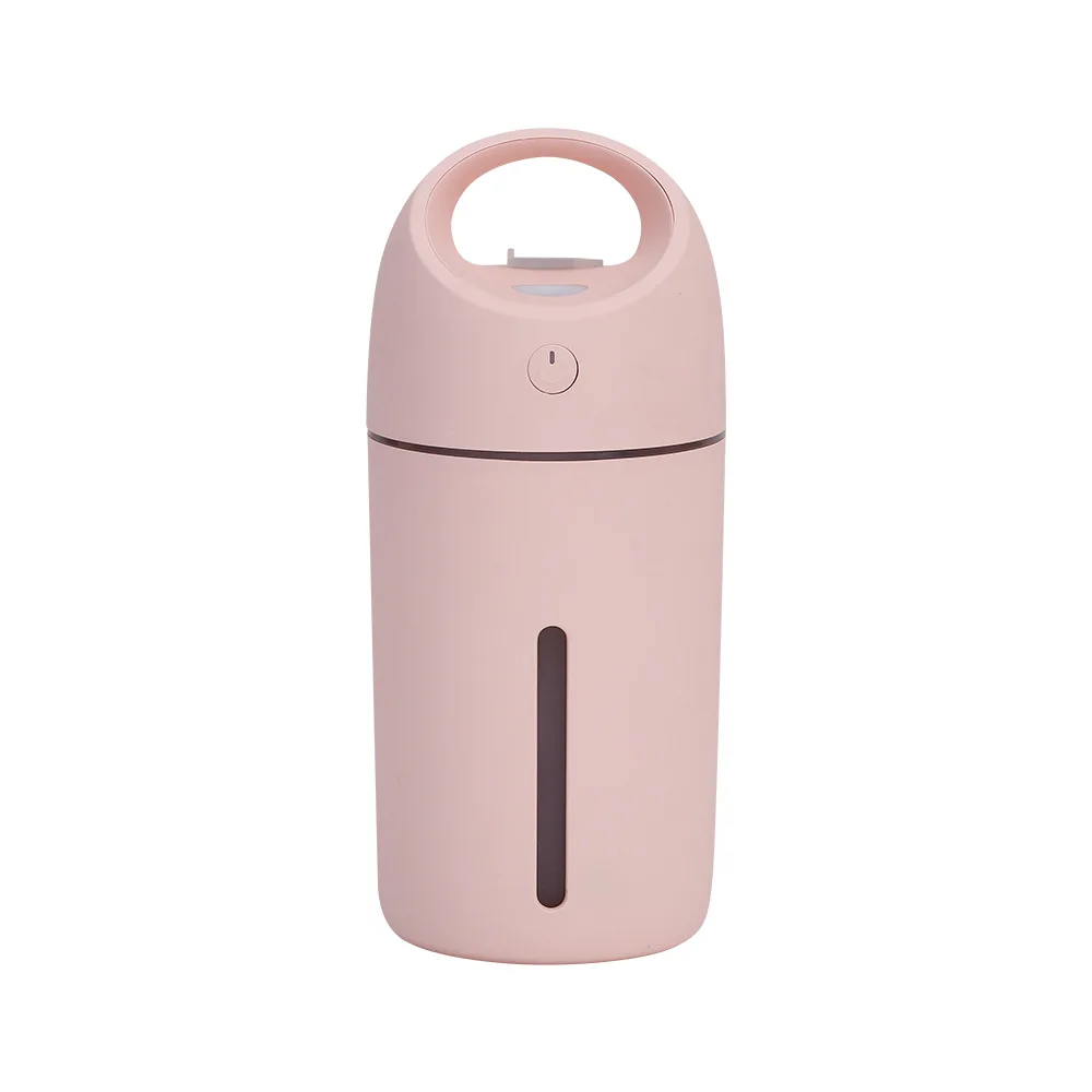 

Japanese and Korean popular Mini aromatherapy vehicle humidifier built in battery USB charging desk top big magic cup humidifier