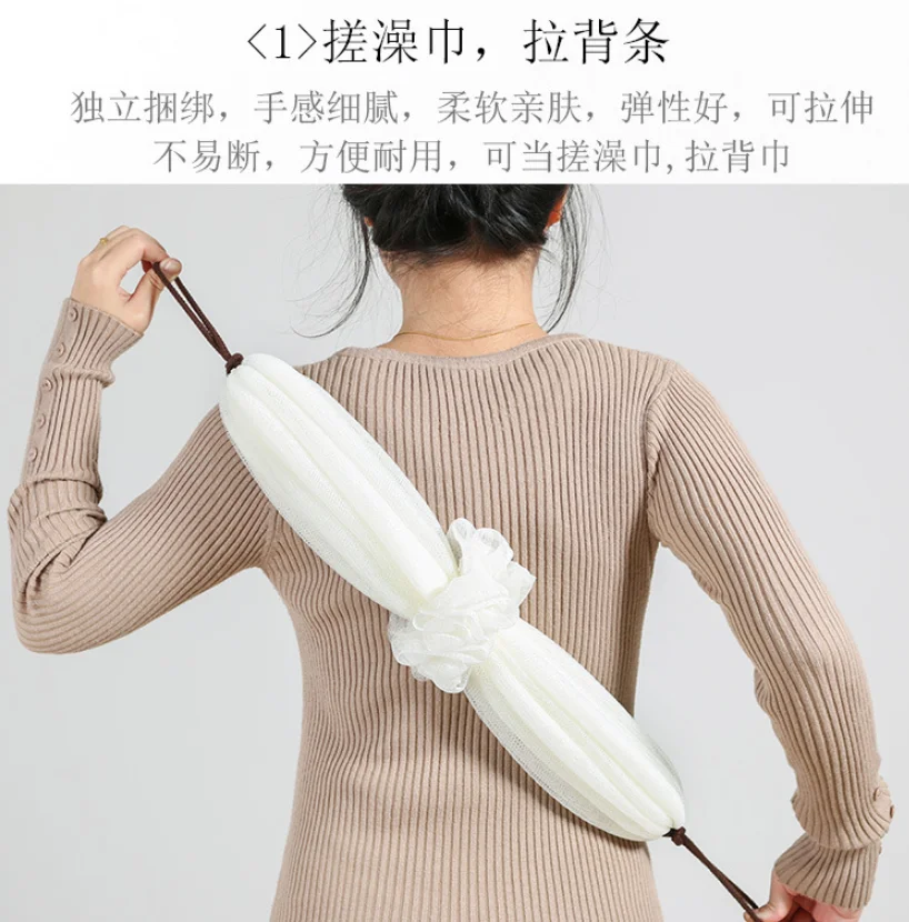 5 шт./партия банное полотенце двустороннее растягивающееся | Дом и сад