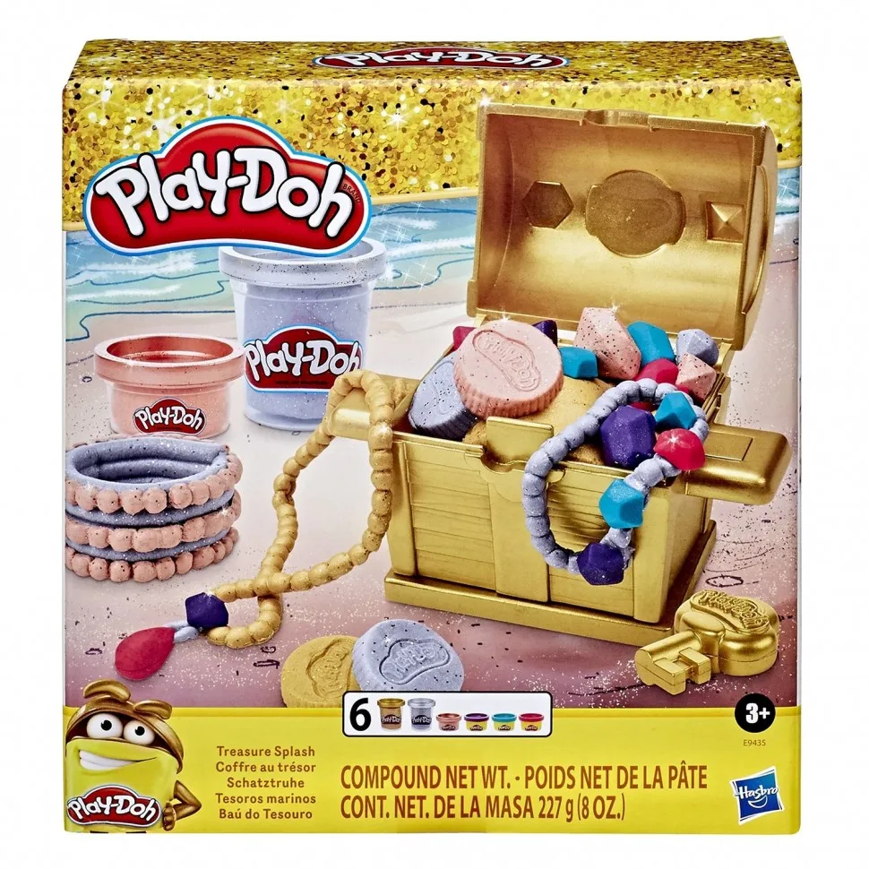 Набор игровой Play Doh Сундук сокровищ E94355L0|Пластилин| |