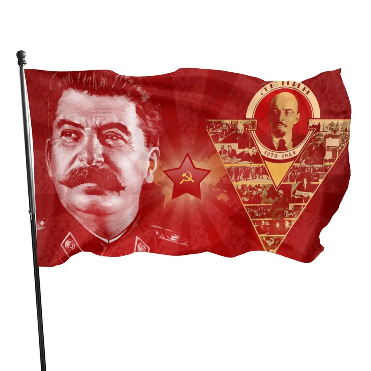 

90x150cm Soviet Union Stalin Flag interior and exterior decoration banner