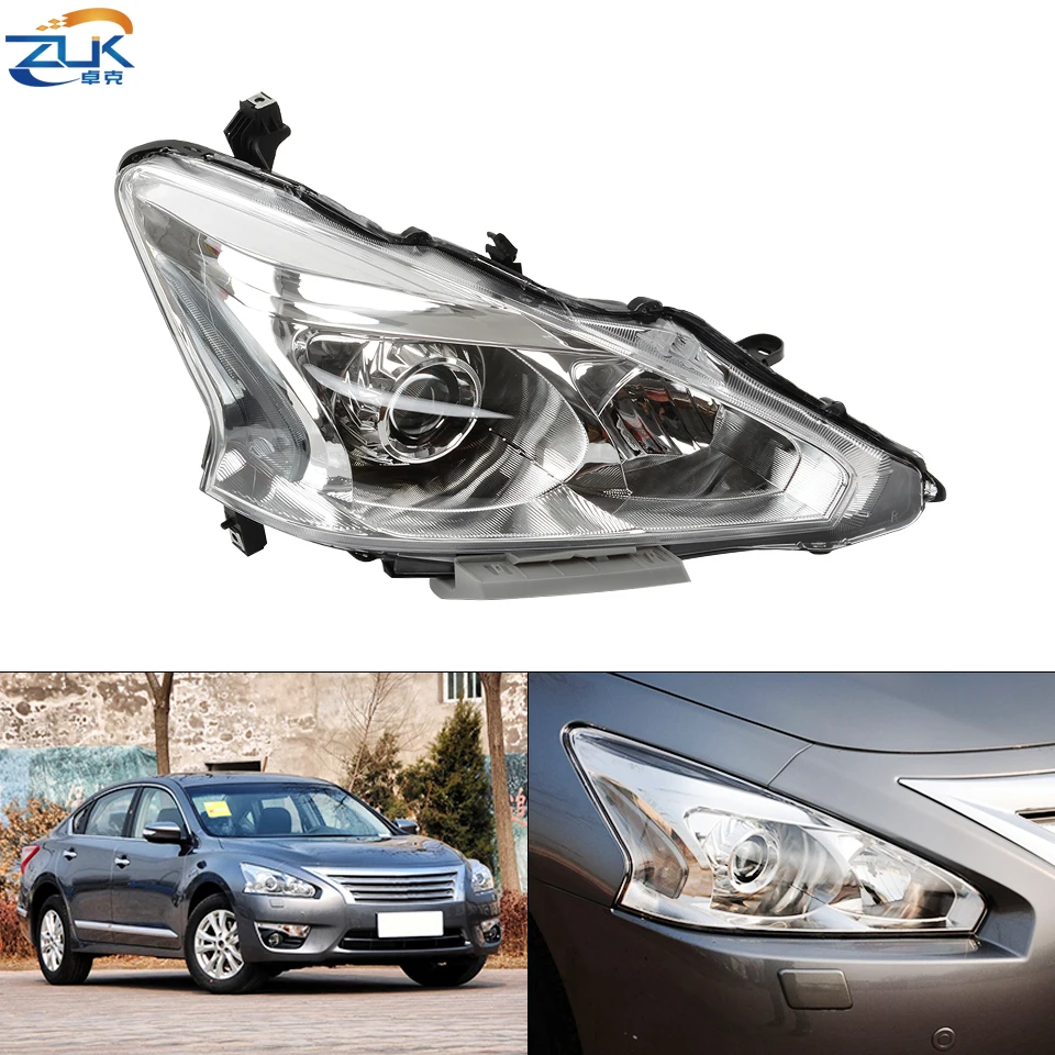 Передняя левая/правая фара для NISSAN TEANA ALTIMA L33 2013 2014 2015 галогенная ксеноновая