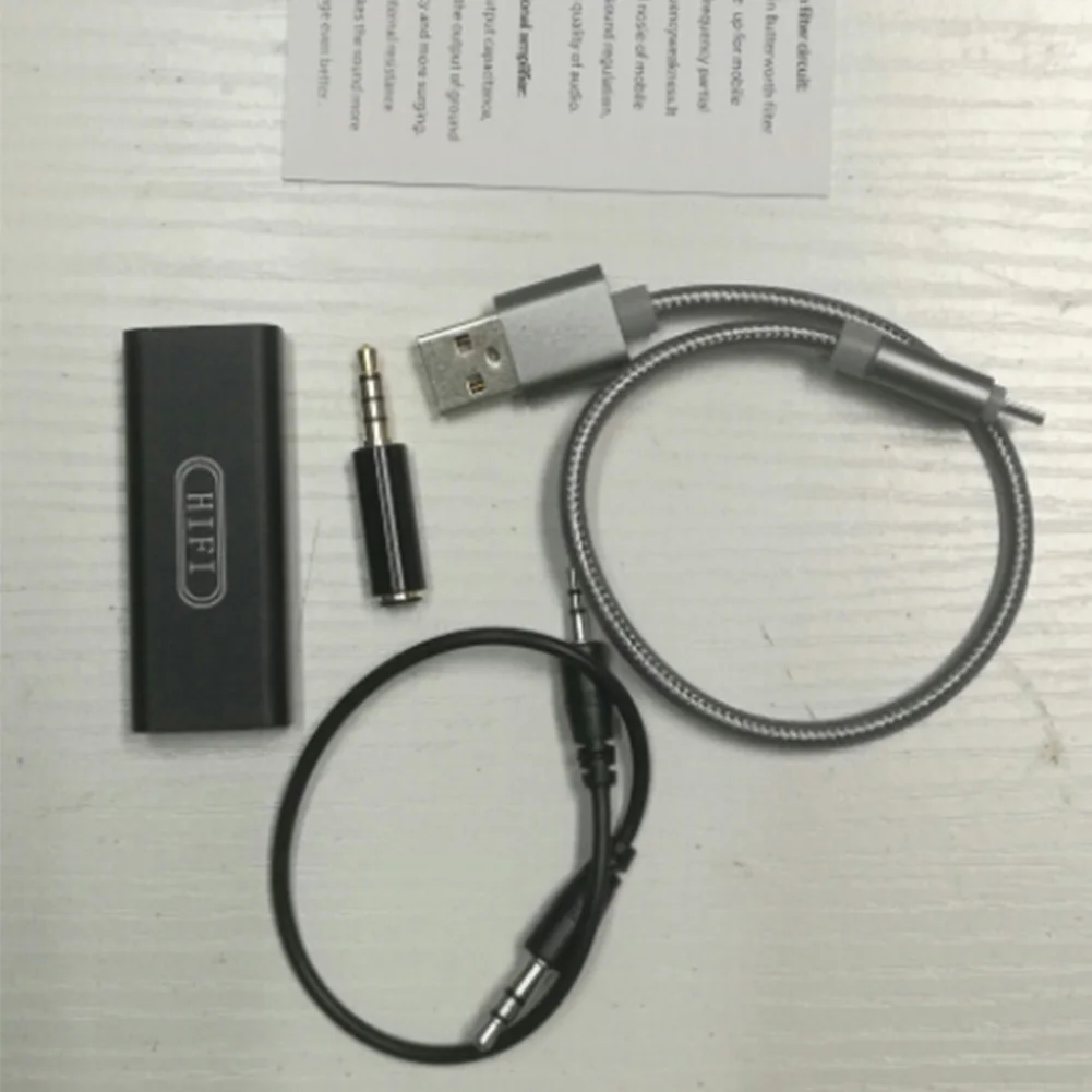 Черный Мини 3 5 мм мощный музыкальный улучшитель HIFI домашний аудио портативный